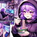 ハッキングは海鮮麺の後で 2枚目