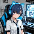 PCゲーマー柑菜ちゃん 3枚目
