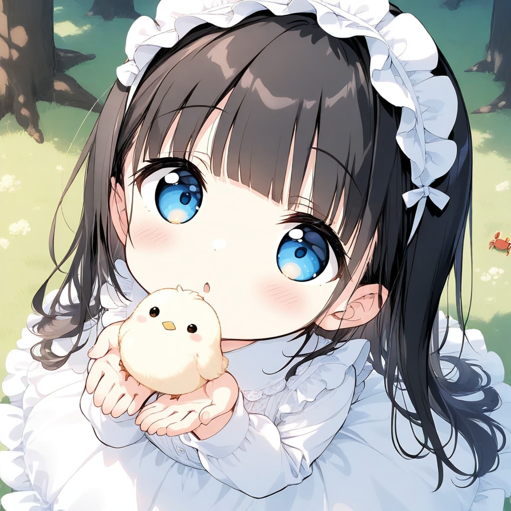 てのひらにカニさんを