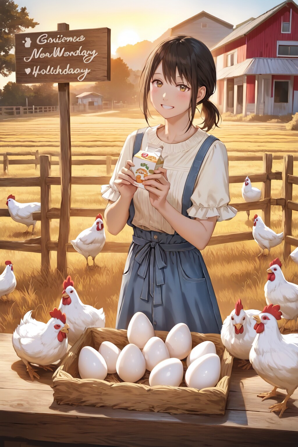 養鶏場で卵ゲットのゆるゆるGW!!