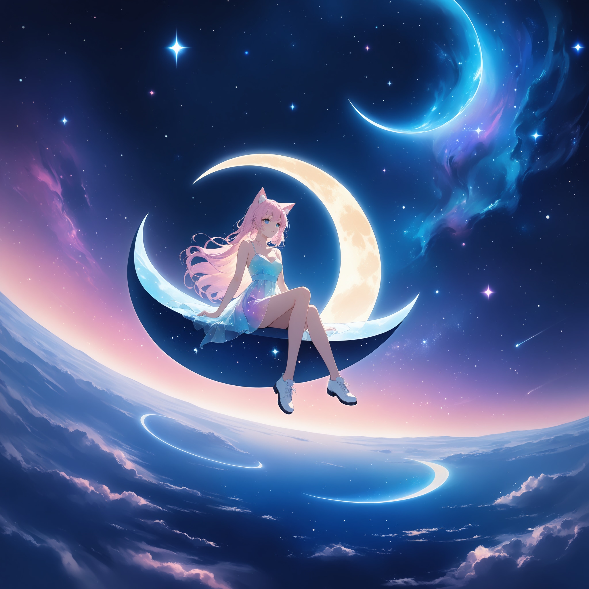 月 | の人気AIイラスト・グラビア