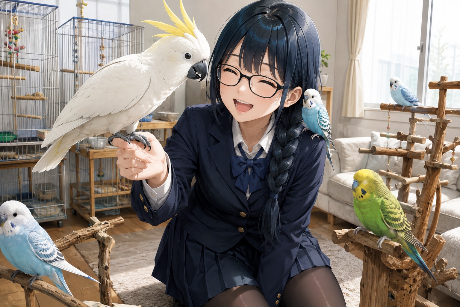 ６月１５日はオウムとインコの日