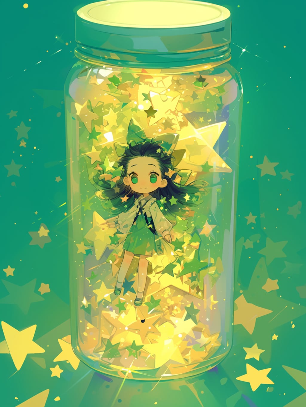 「瓶詰の少女」碧09