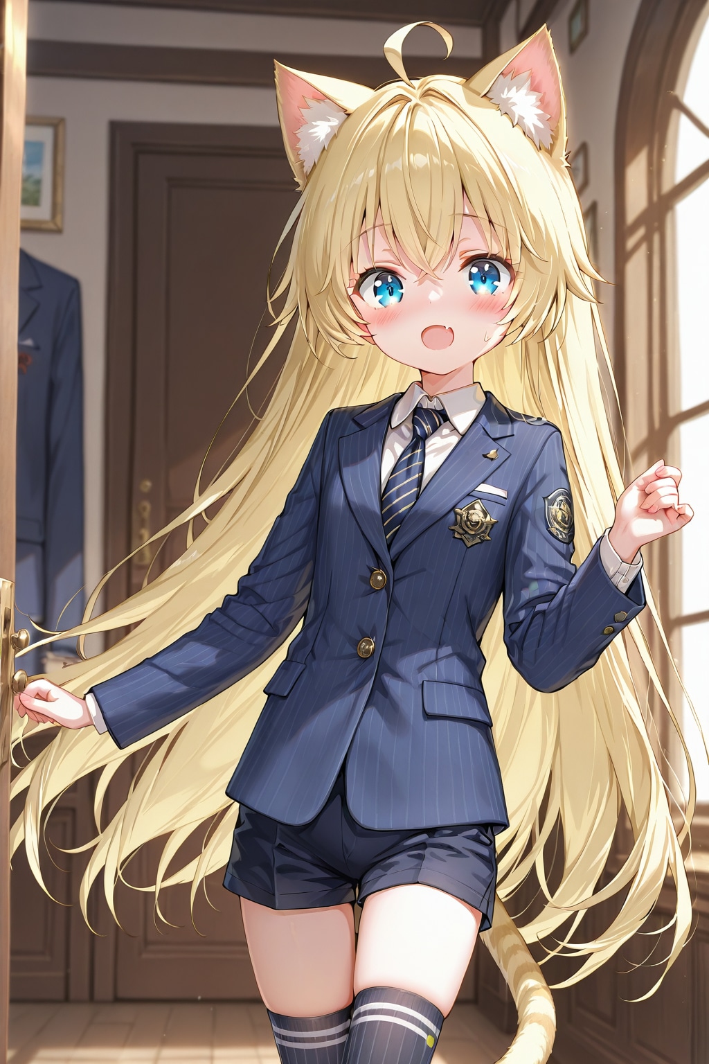 ネコミミパンツスーツ