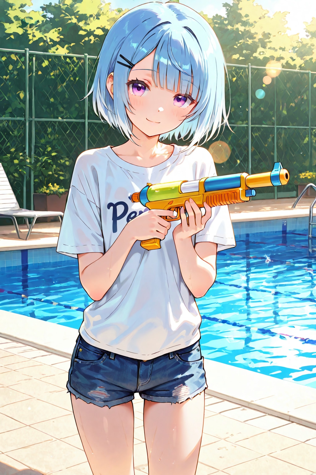 水遊び