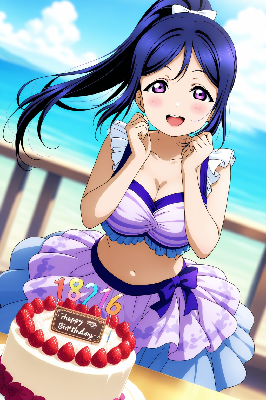 2月10日松浦果南誕生日🎂👗👙🎉❤️