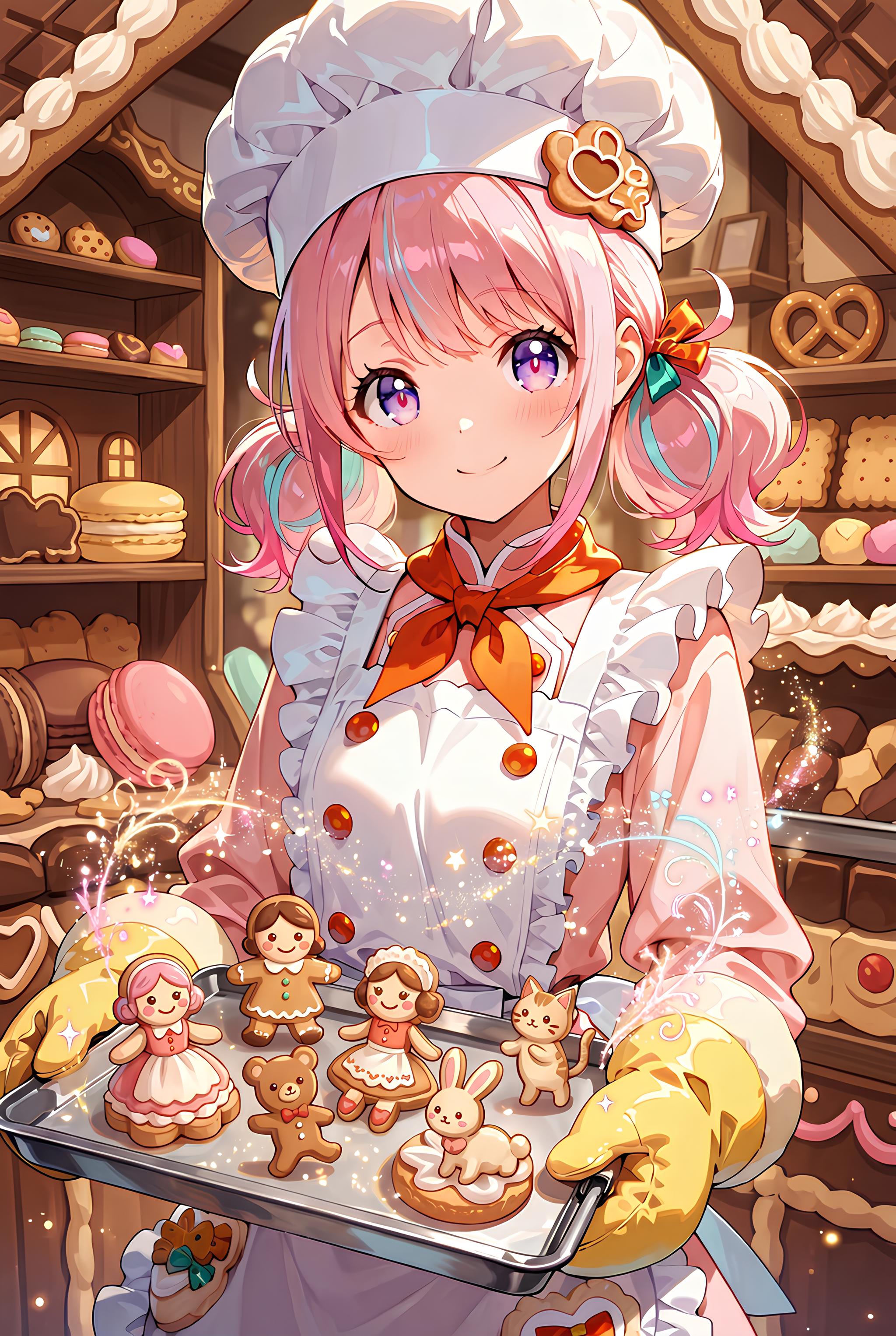お菓子に魔法をかけましょう♪ | の人気AIイラスト・グラビア