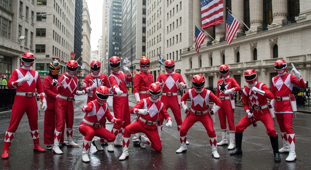 赤ばかりの特撮ヒーロー