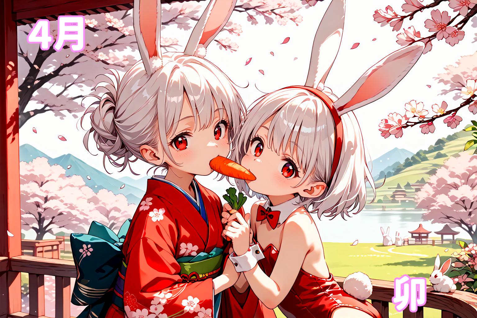 2025年干支カレンダー４月