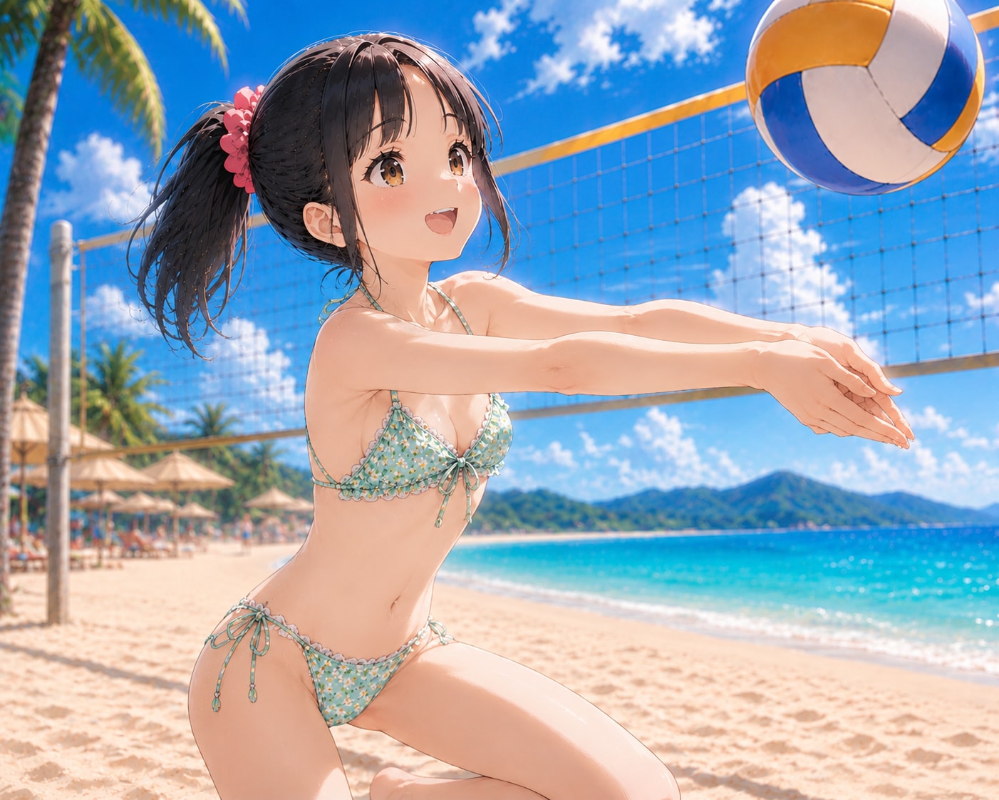 リゾートビーチバレー
