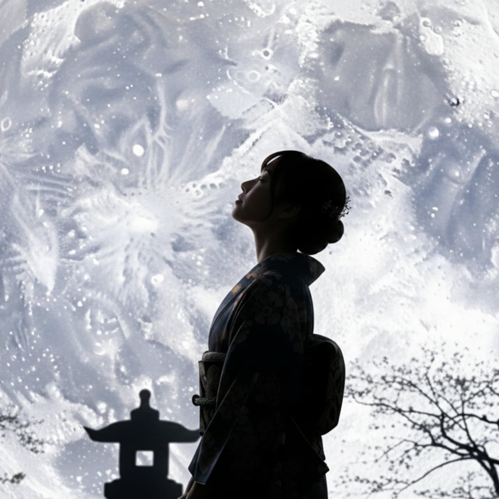 月を見上げて | の人気AIイラスト・グラビア