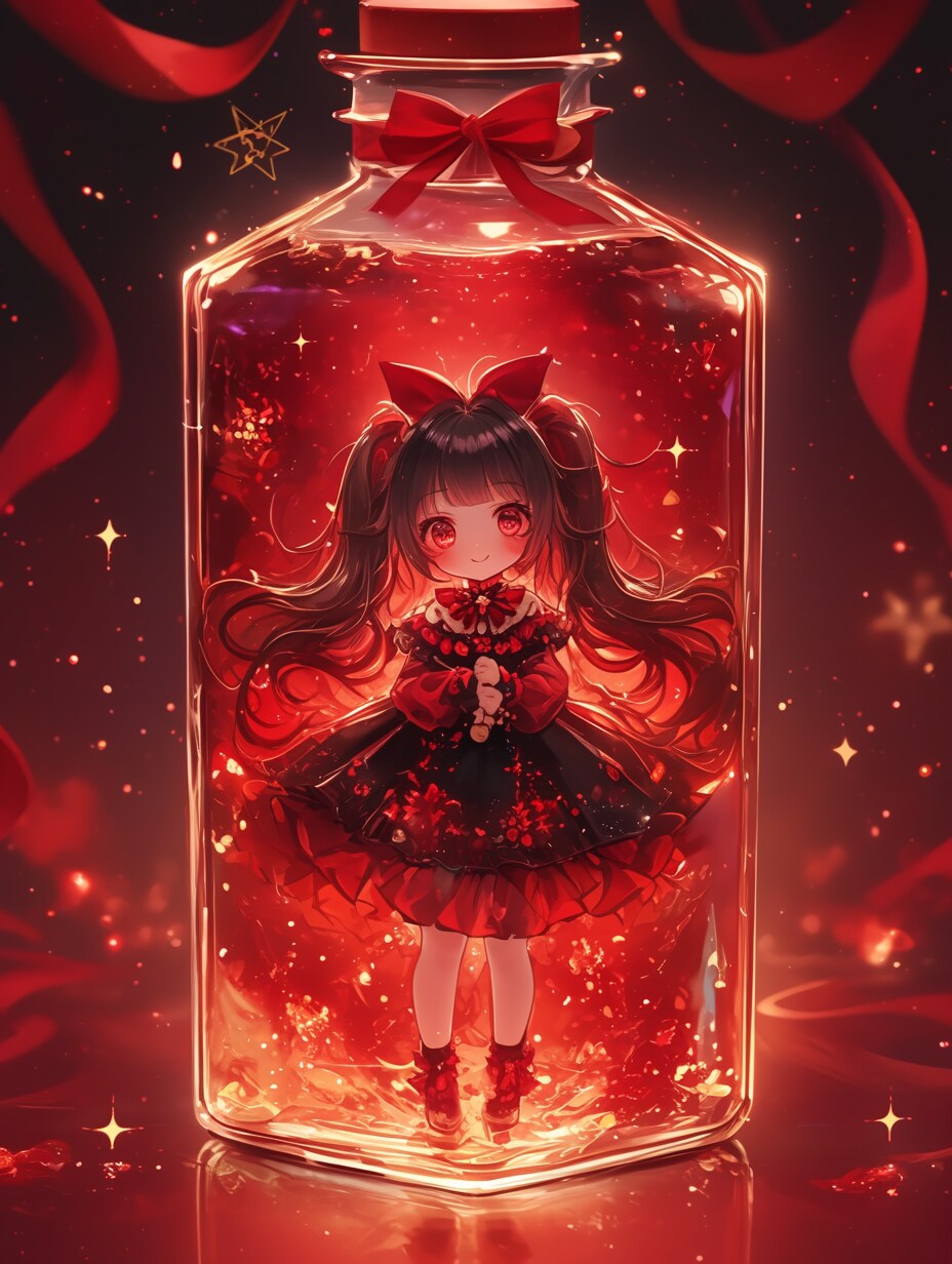 「瓶詰の少女」紅86