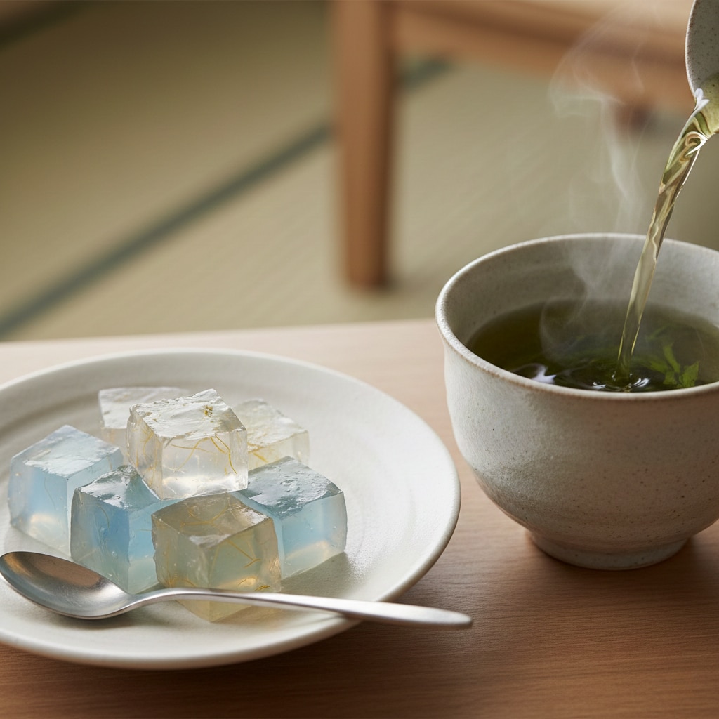 デザートの寒天