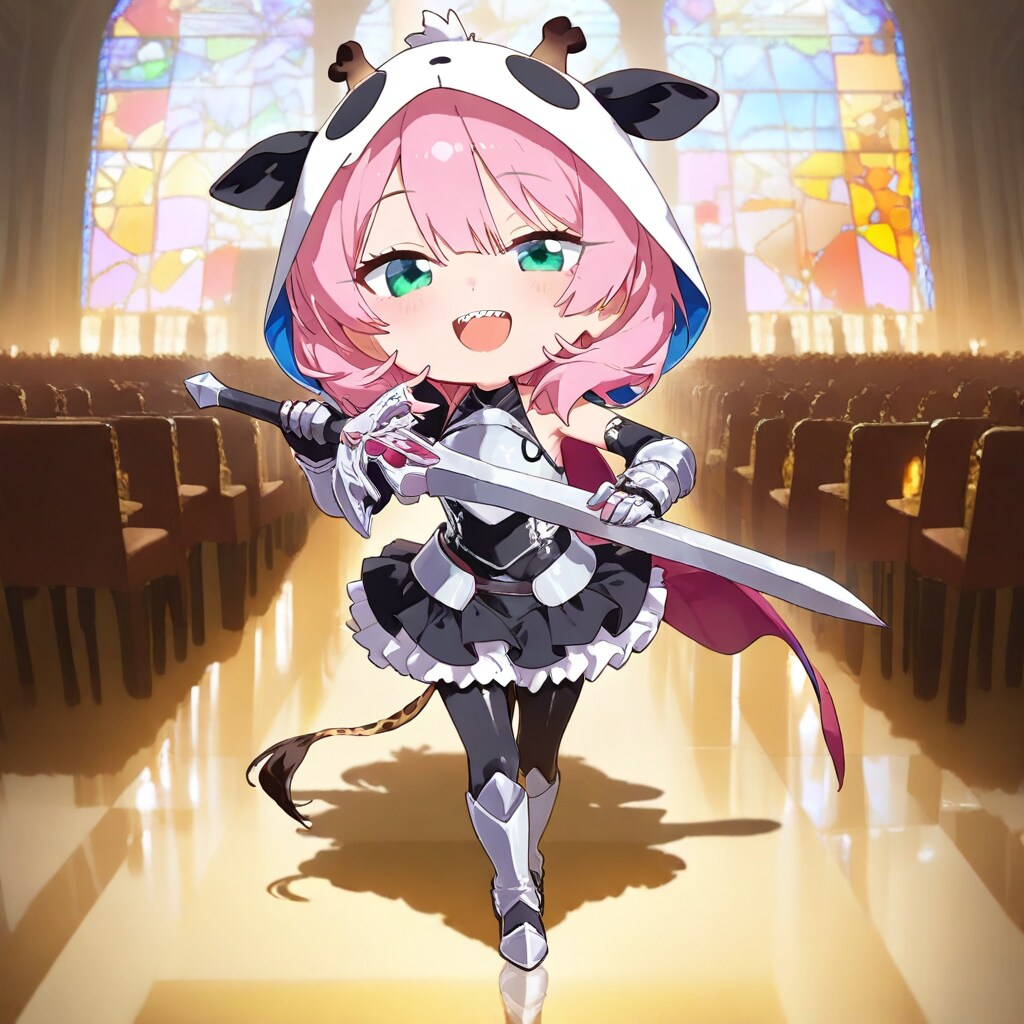 聖堂騎士アニマルフーディーちび子ちゃん