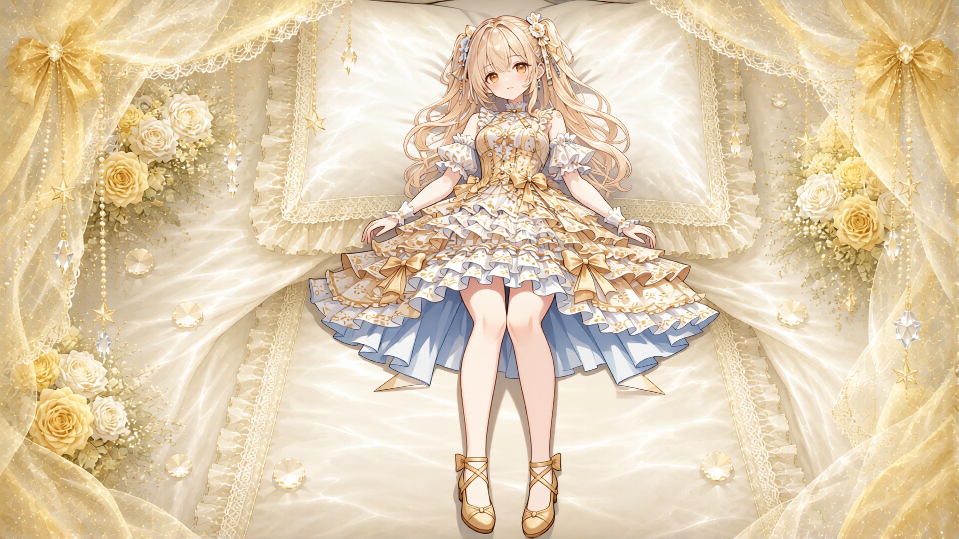 金髪少女とドレス　その14-1