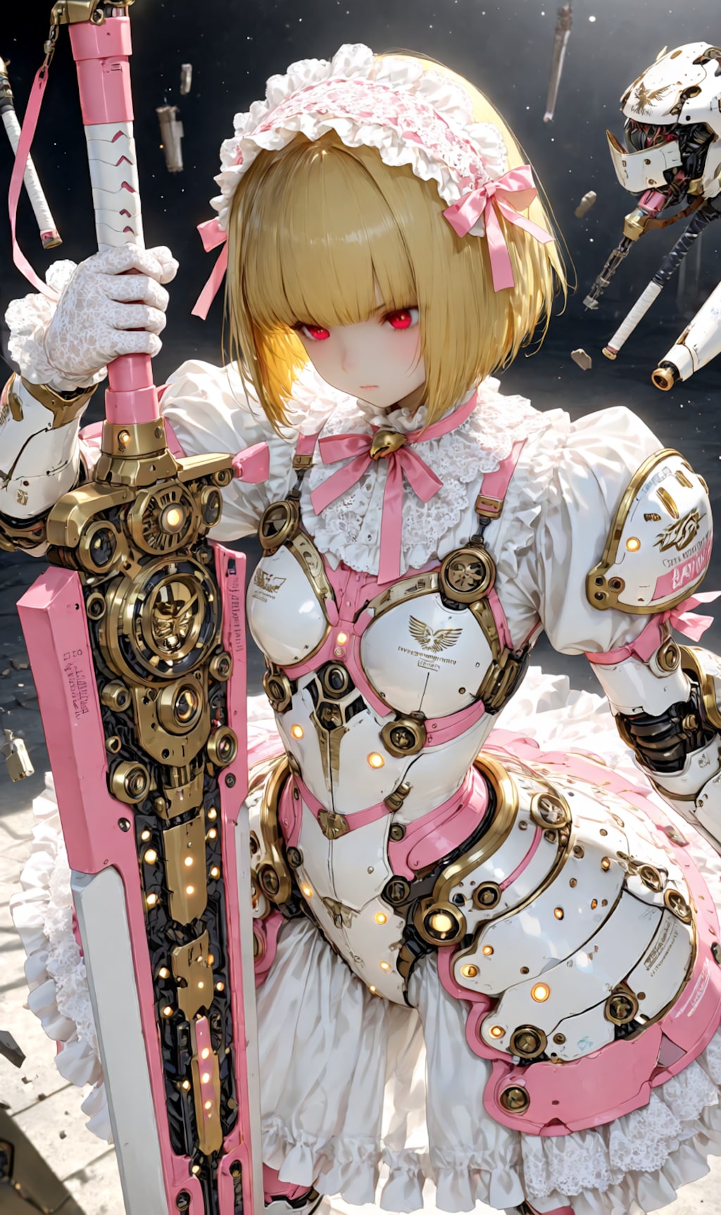Armored Maid pink