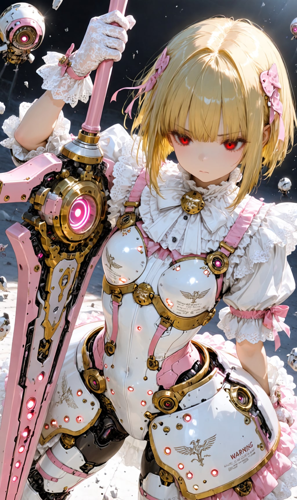 Armored Maid pink
