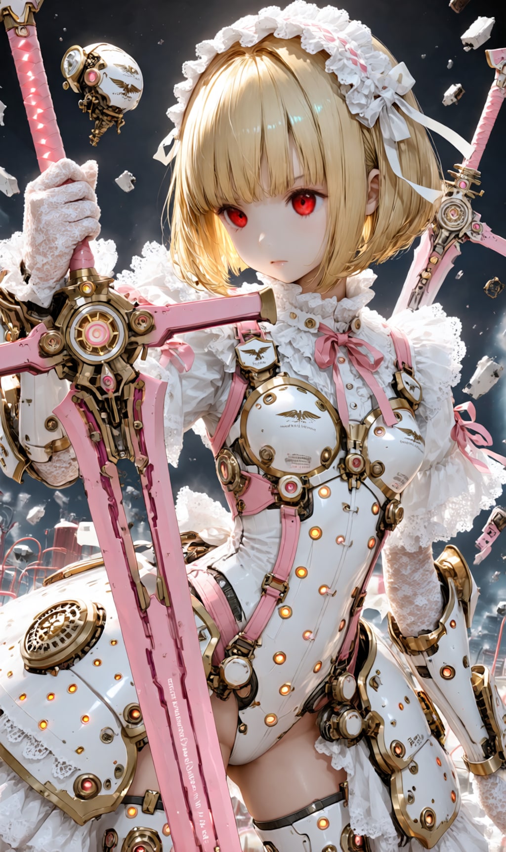 Armored Maid pink