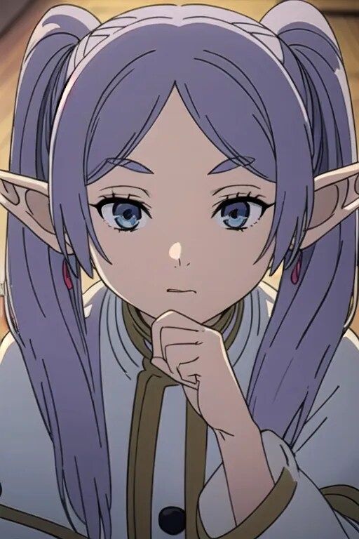 考え中のフリーレン