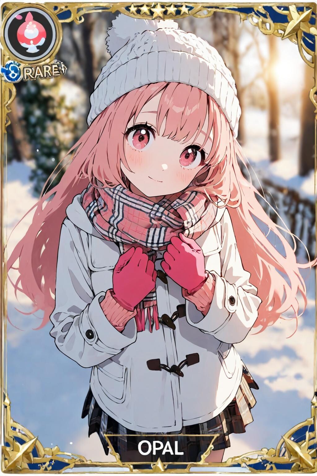 冬のOPALちゃんトレカ