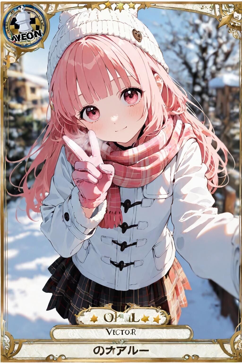 冬のOPALちゃんトレカ