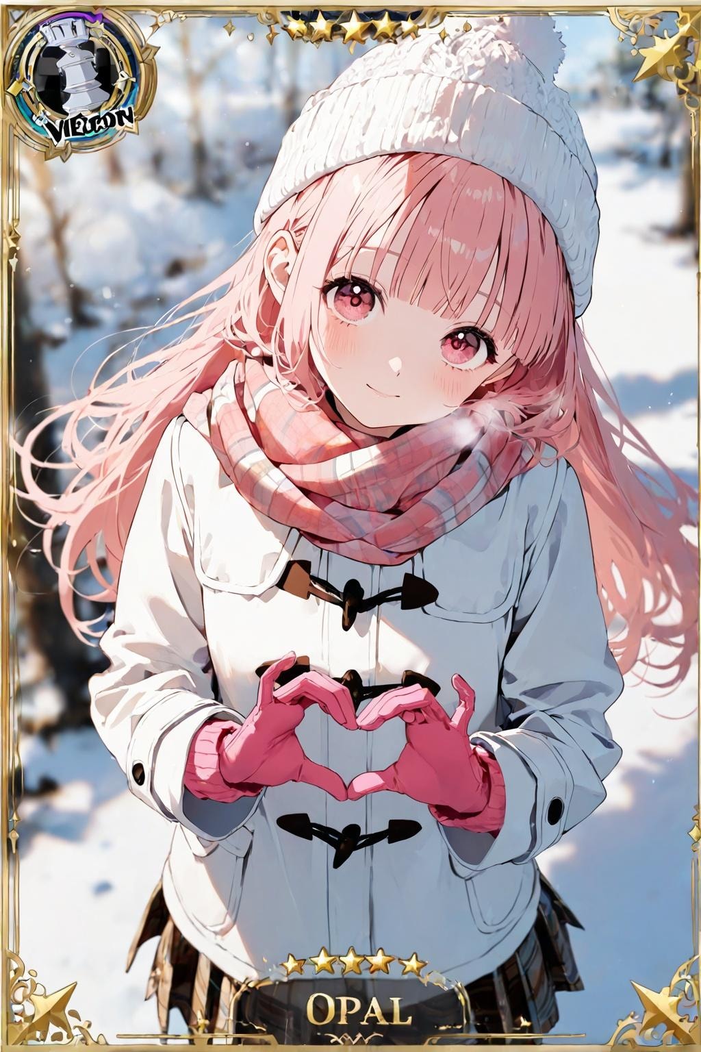 冬のOPALちゃんトレカ