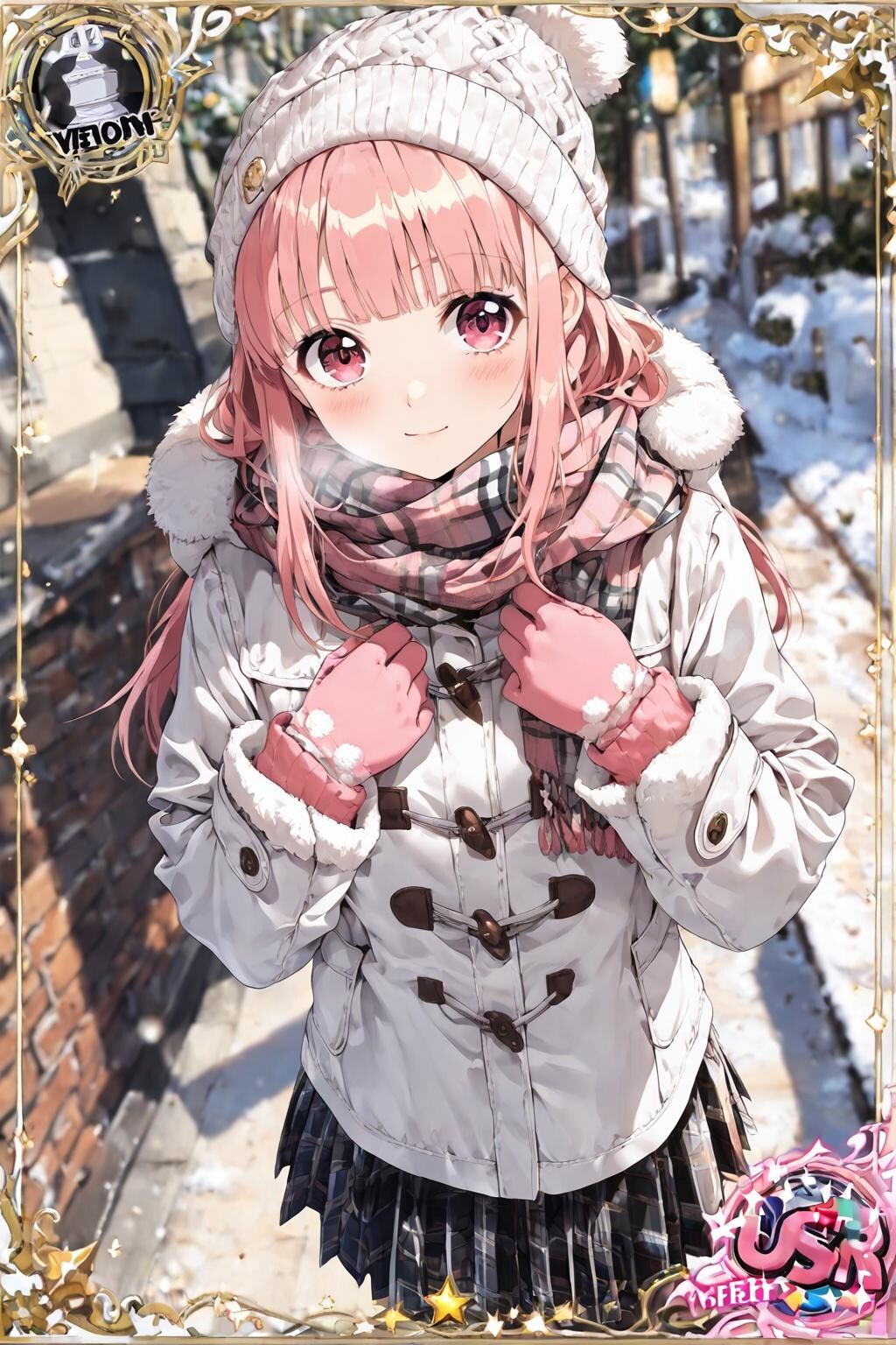 冬のOPALちゃんトレカ