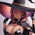 褐色ギャル魔女 5枚目