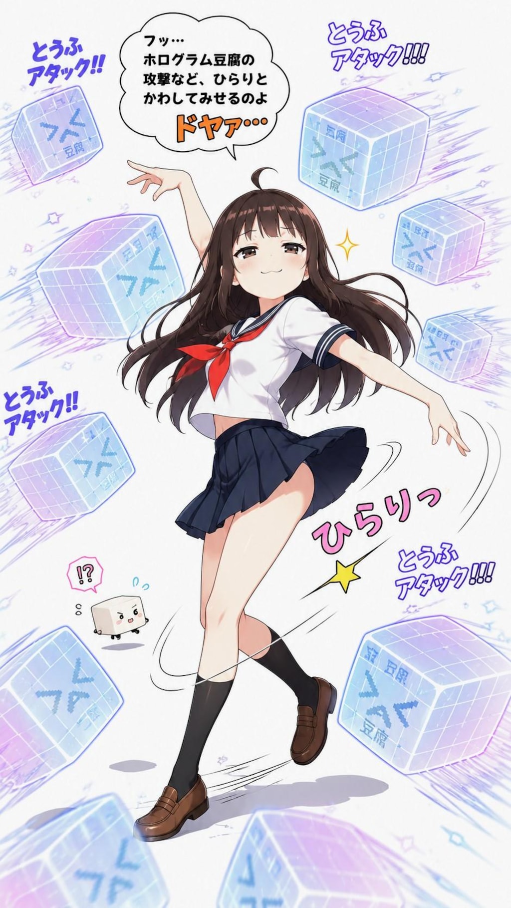 豆腐の角に頭ぶつけるお姉やん02