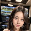 街角お仕事図鑑×ニュースキャスターの本番前 9枚目