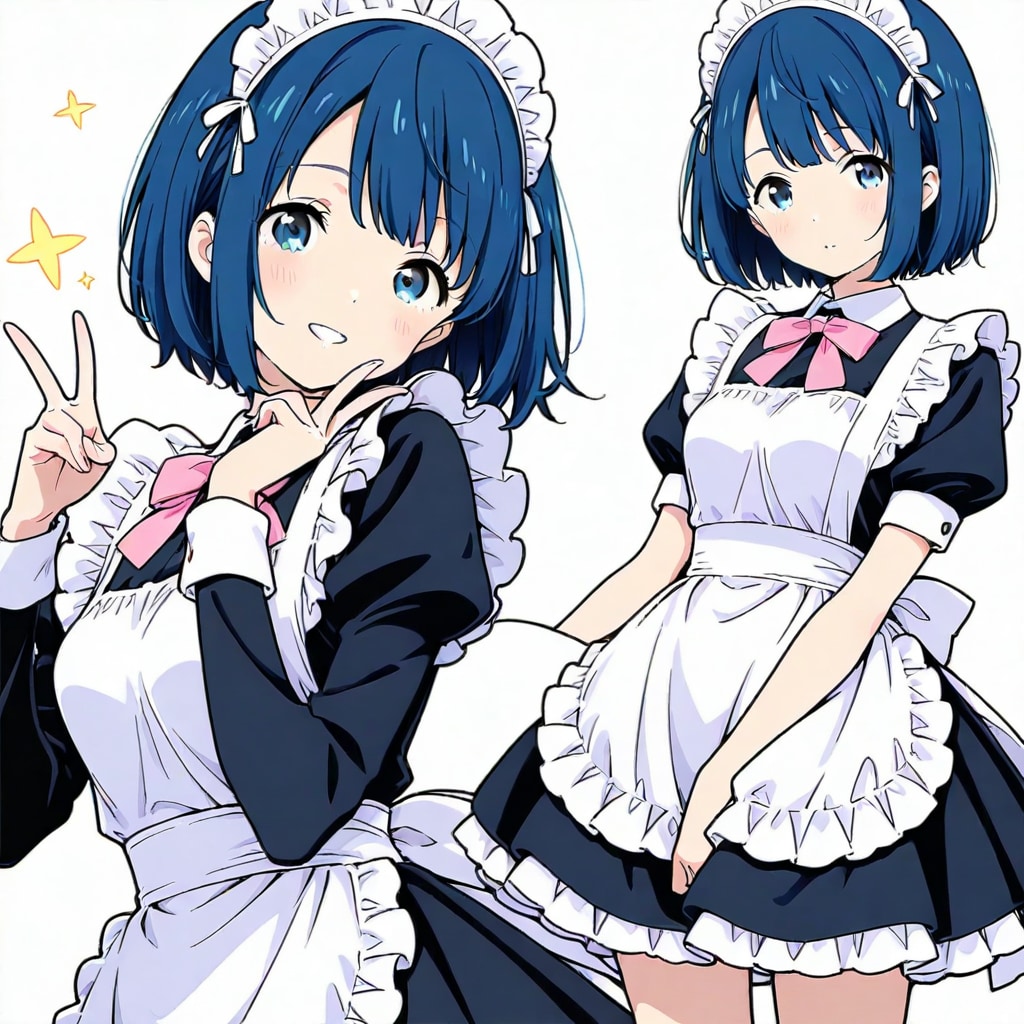 猛暑日はピースサインで乗り切ろう　弾 | の人気AIイラスト・グラビア