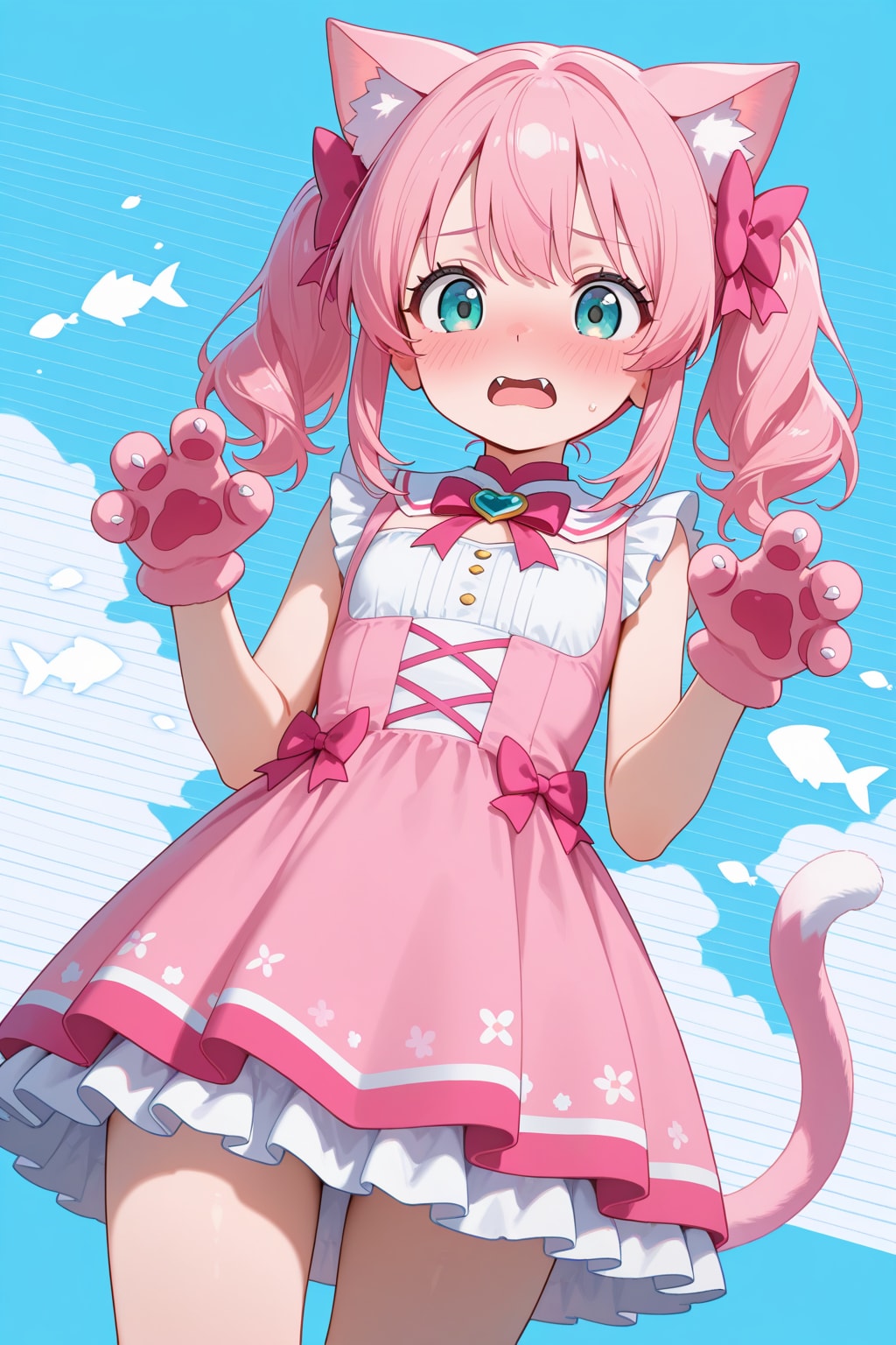 今日の猫耳ピンクちゃん