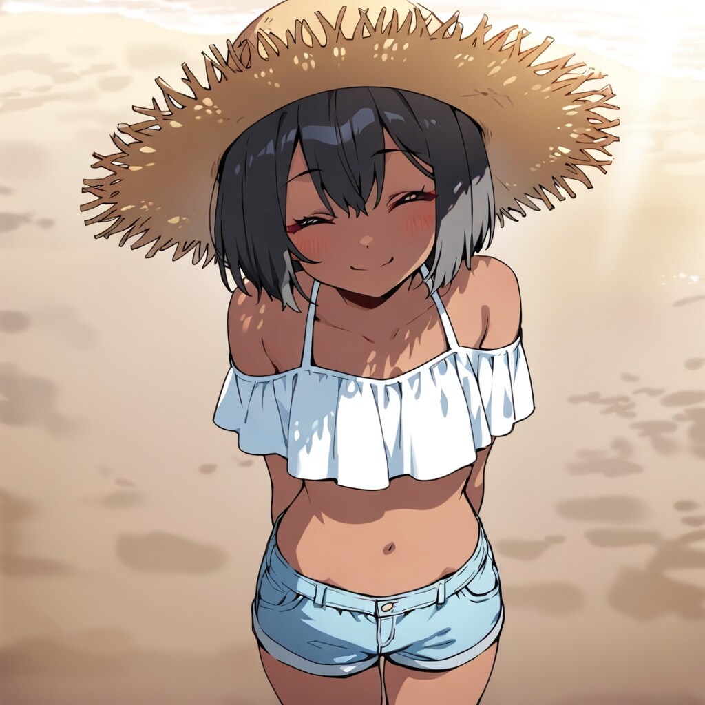 にこりと笑うナツキ