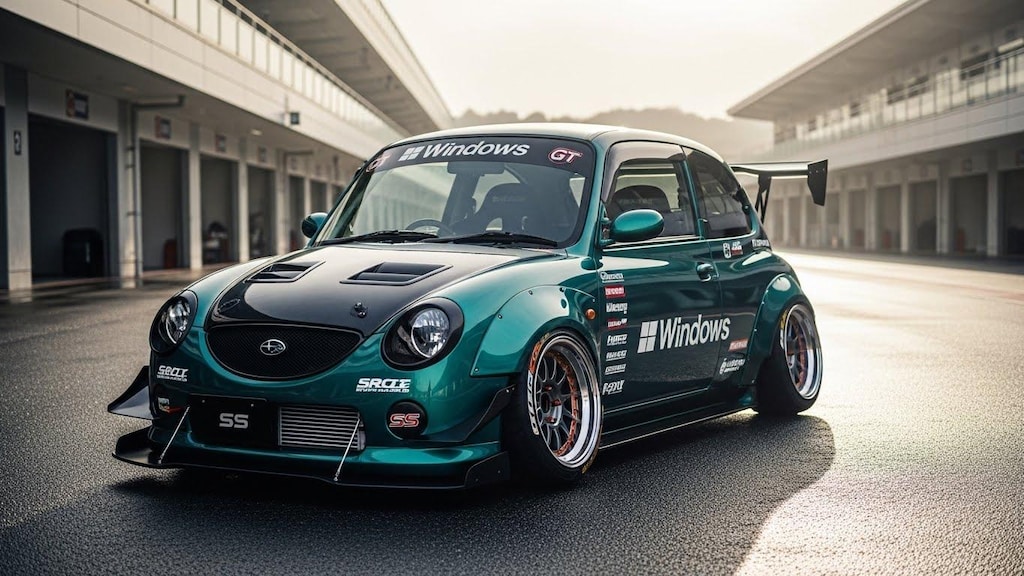 Windowsスバル360レーシングカー
