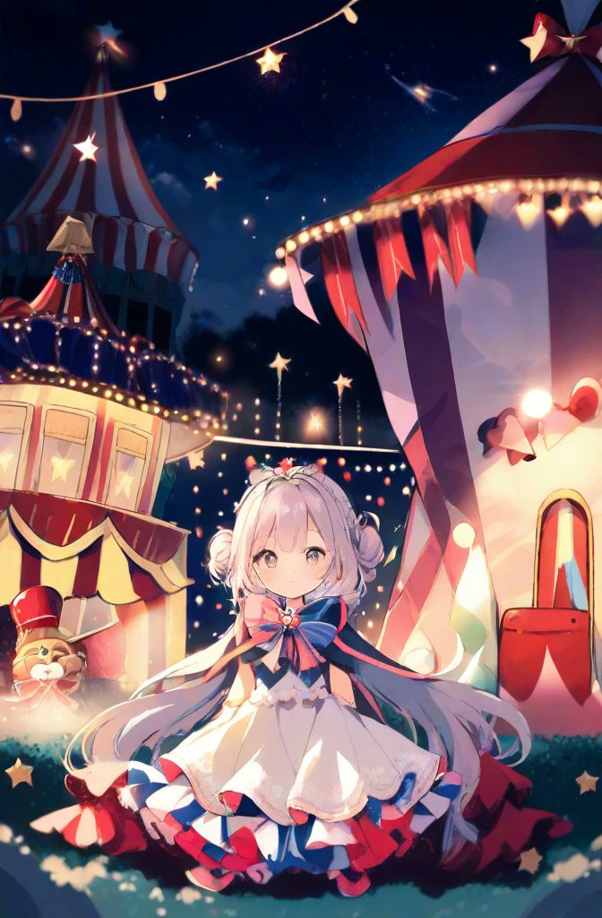 一夜限定のサーカス | の人気AIイラスト・グラビア
