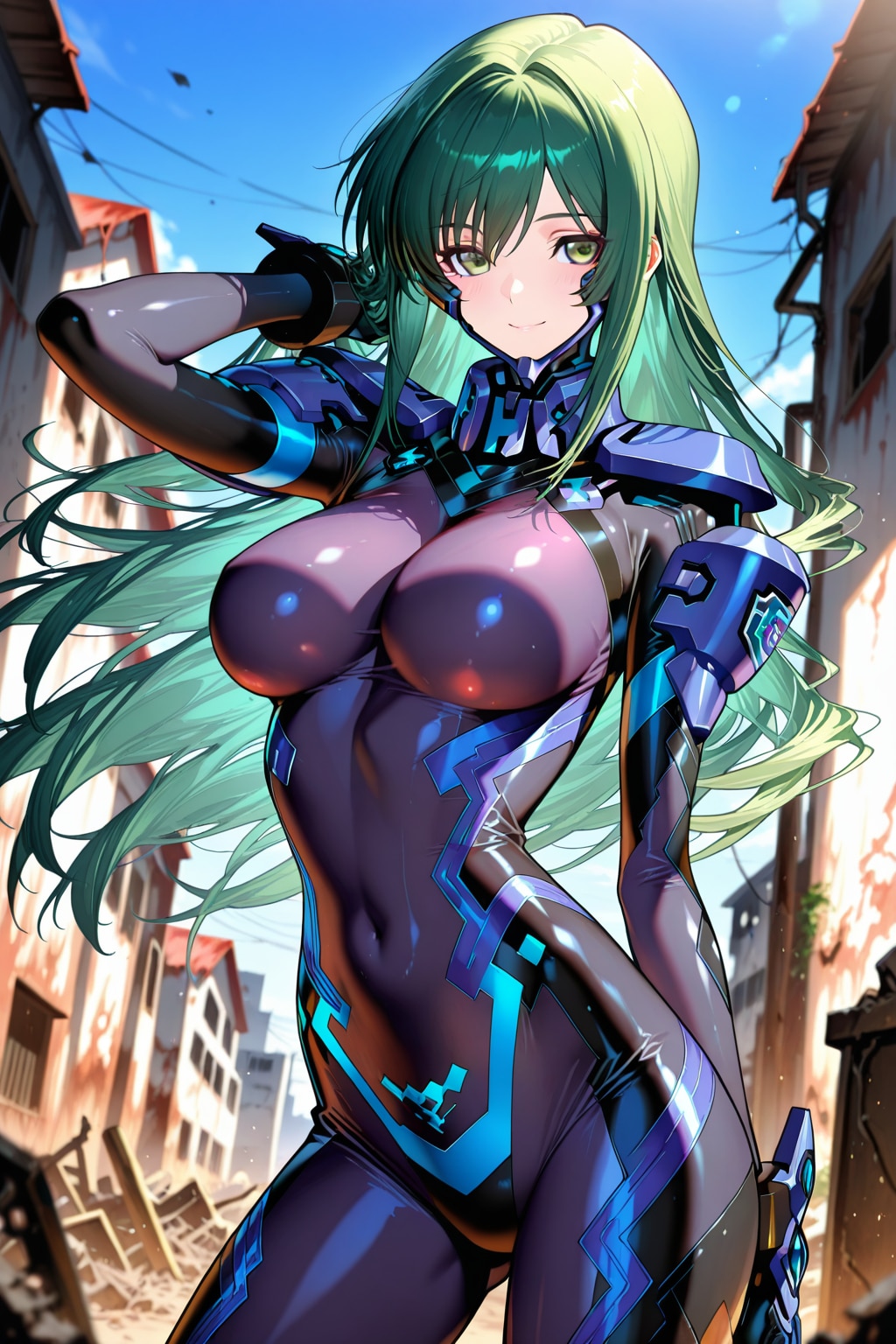 パイロットっぽい女性