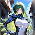 パイロットっぽい女性 4枚目