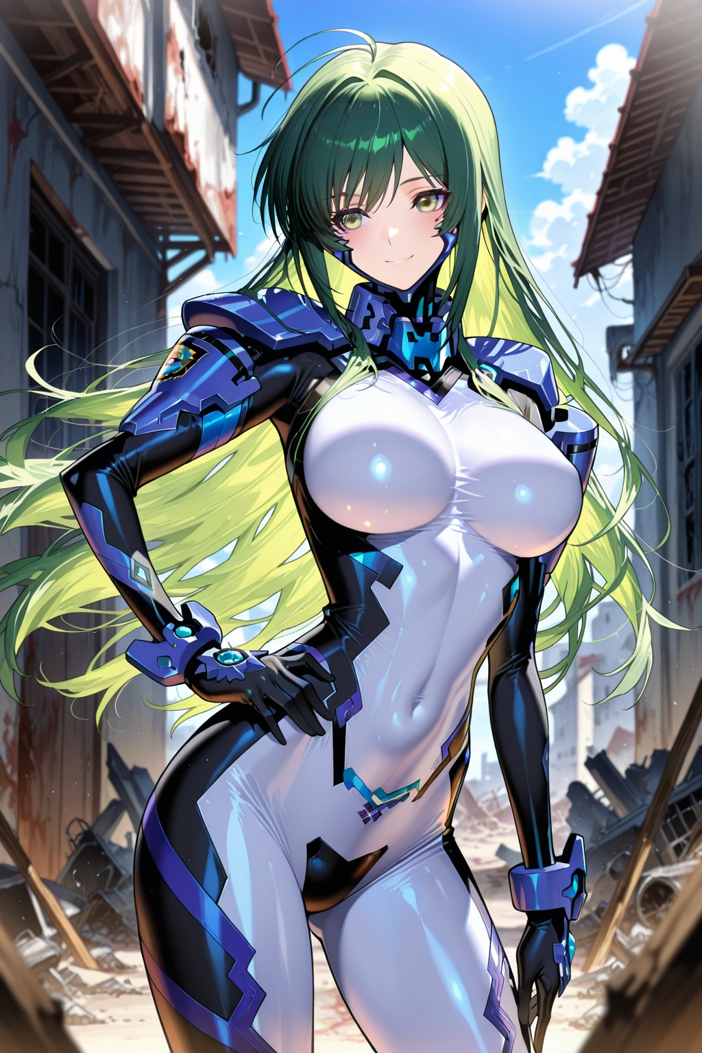 パイロットっぽい女性