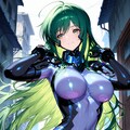 パイロットっぽい女性 2枚目