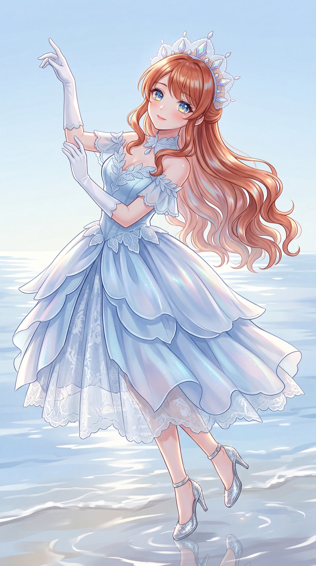 蒼空に舞う幻想の姫君