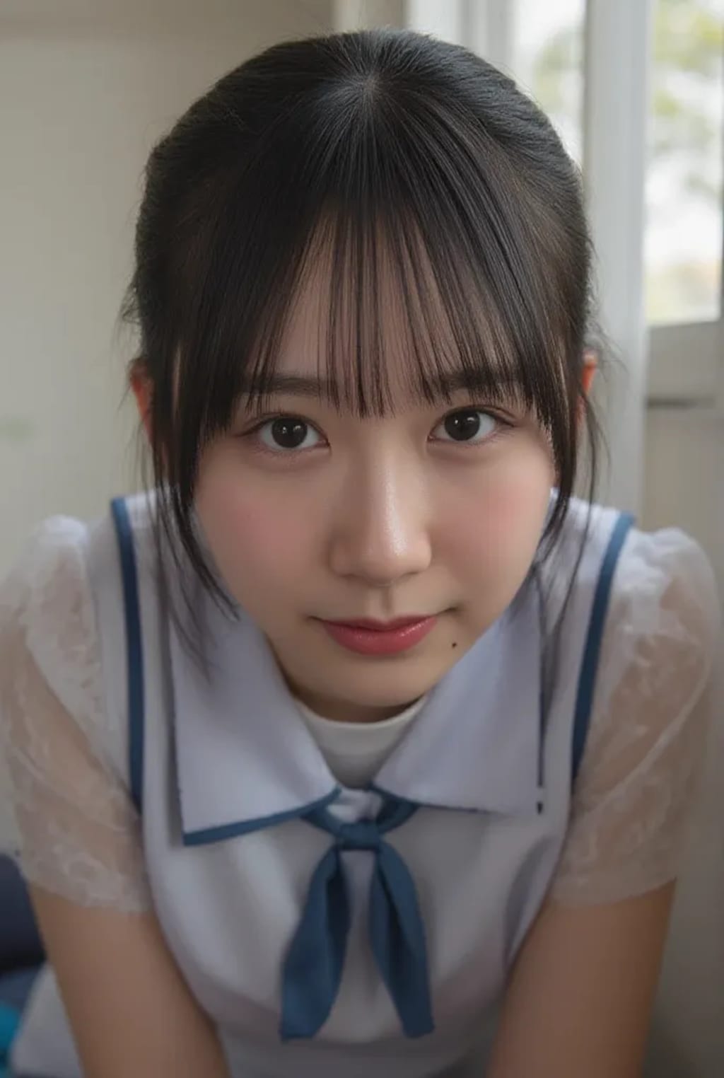 入学の朝