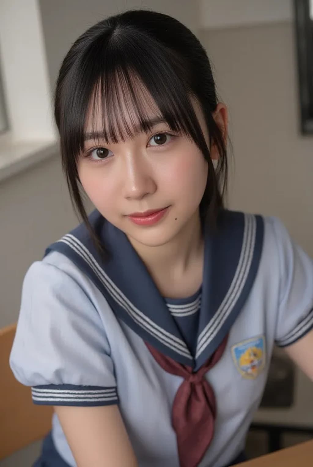 入学の朝