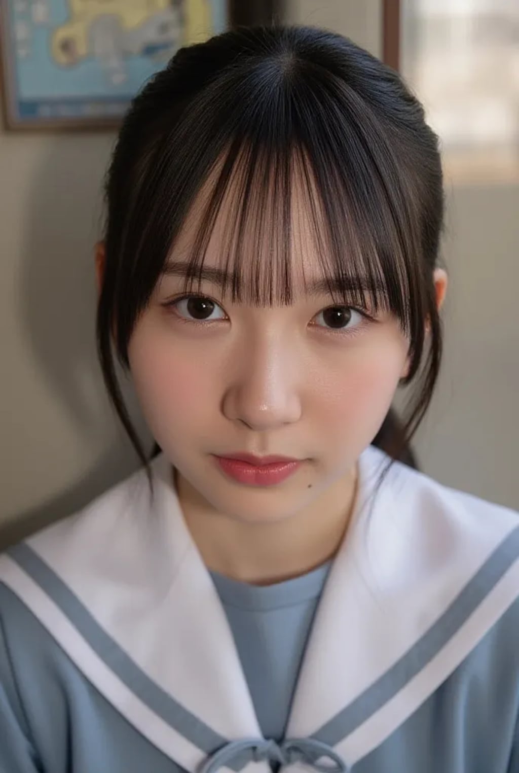 入学の朝