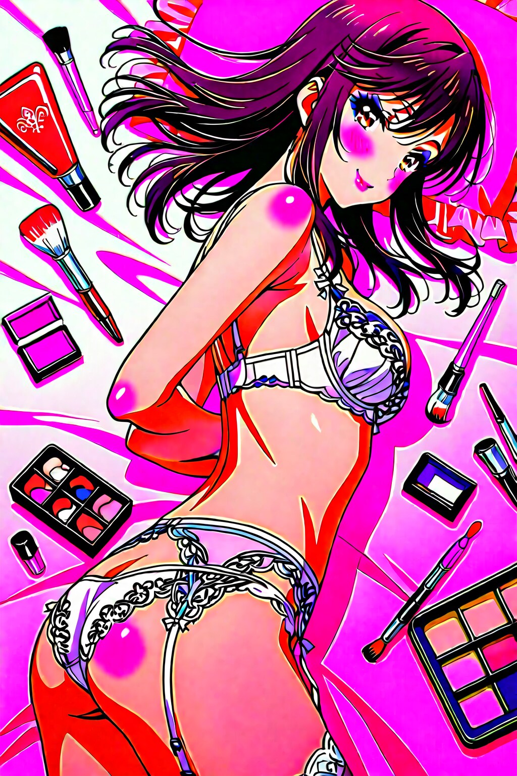 ほたるん（一条蛍）の下着ファッション2