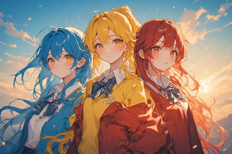 信号機トリオ | の人気AIイラスト・グラビア