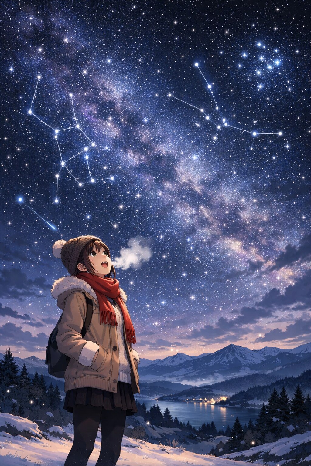 星空。