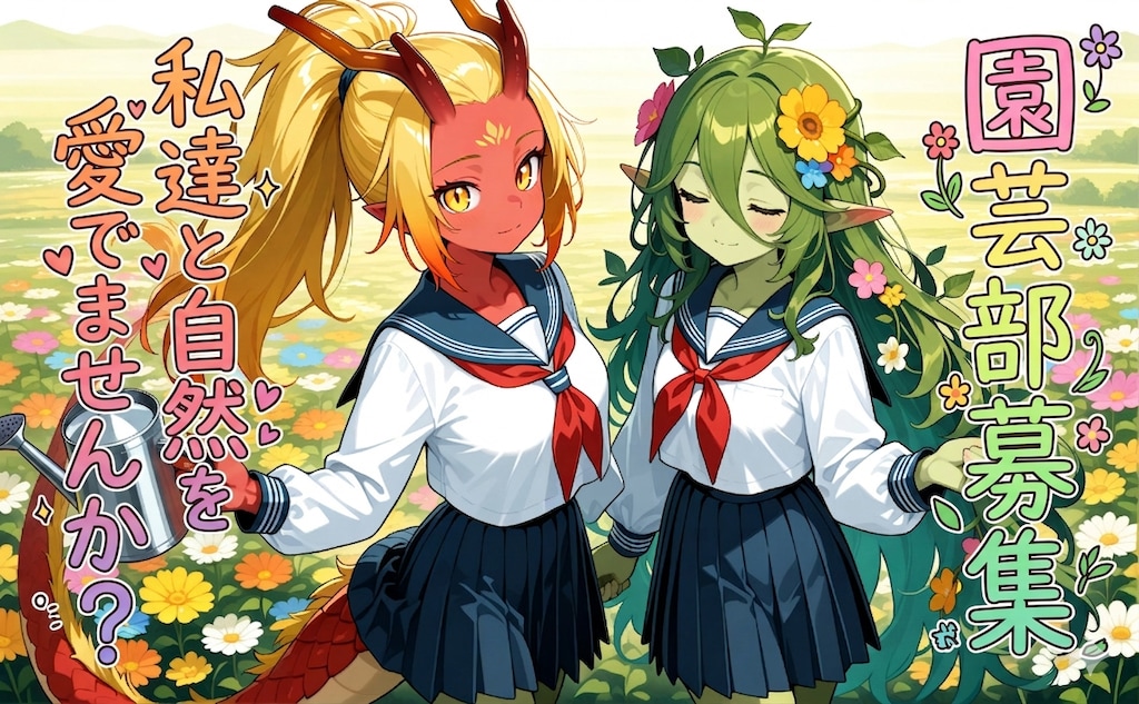 不良少女は花好き