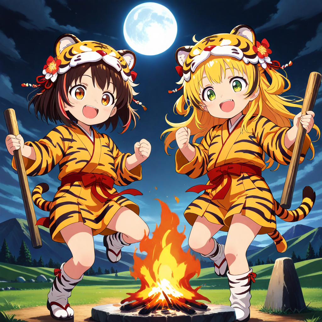 狩りの成功を祈願する儀式