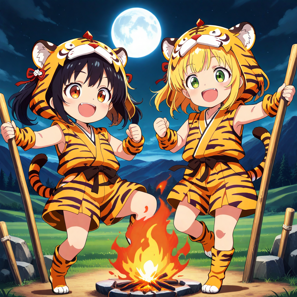 狩りの成功を祈願する儀式