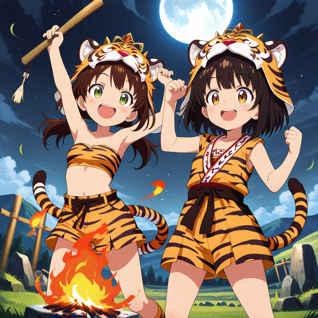 狩りの成功を祈願する儀式